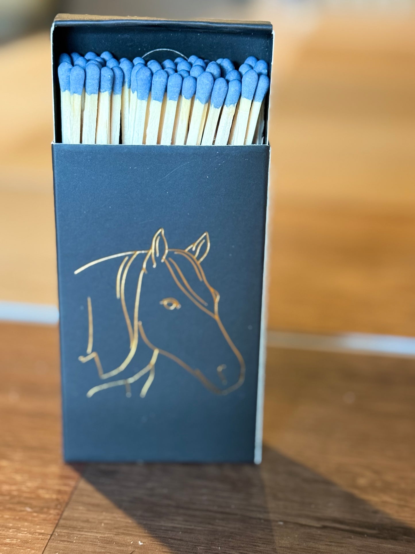Stable Style - Black Oversized Horse Head Matches