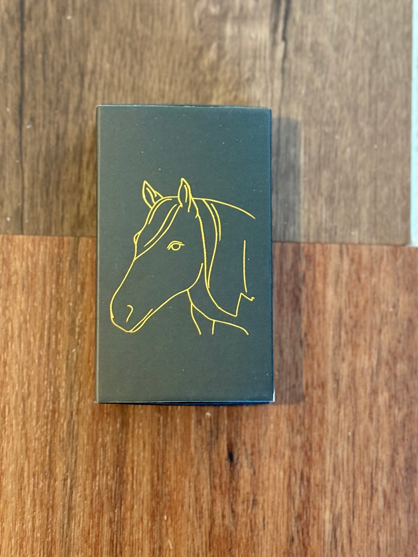 Stable Style - Black Oversized Horse Head Matches