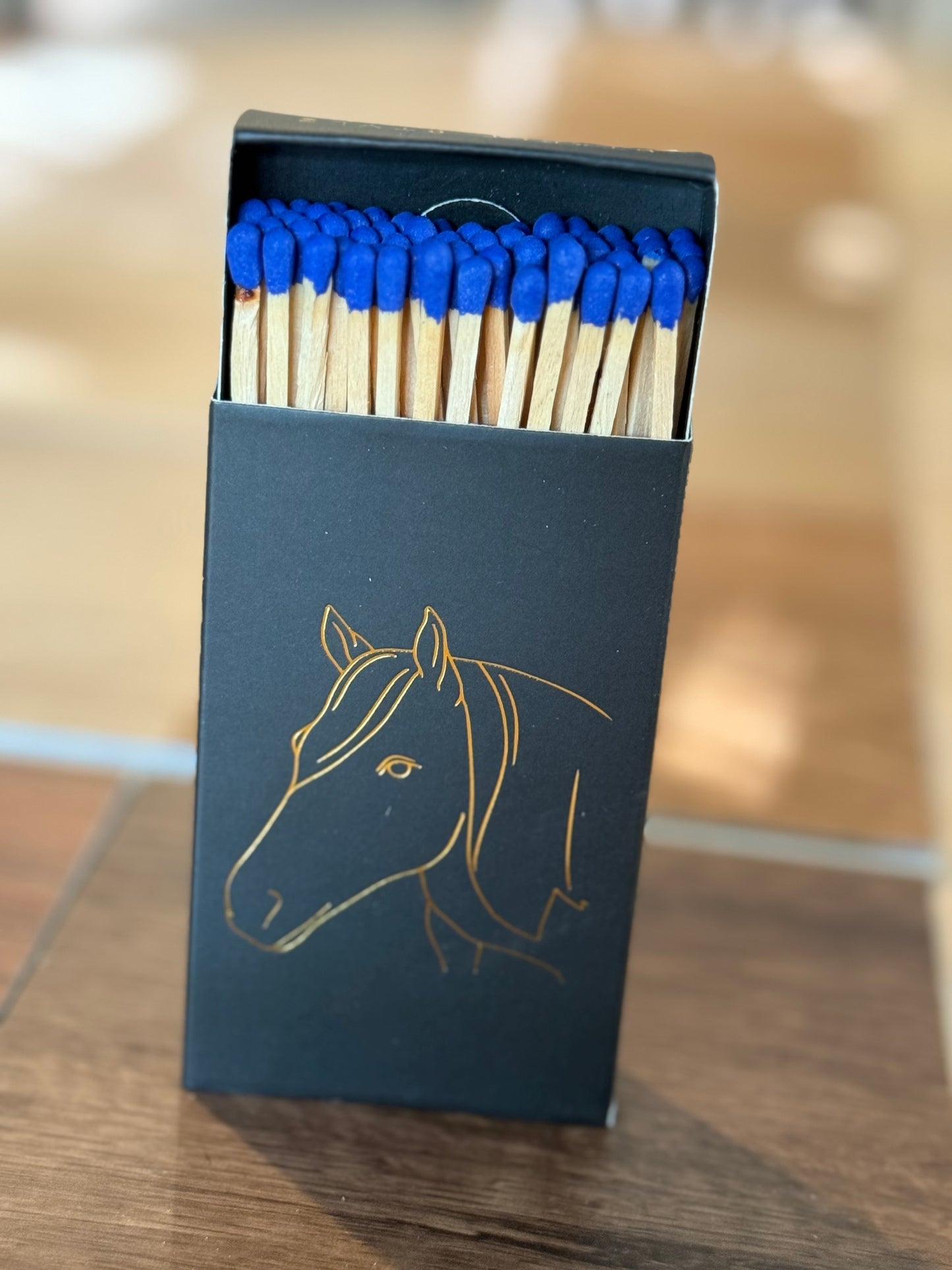 Stable Style - Black Oversized Horse Head Matches