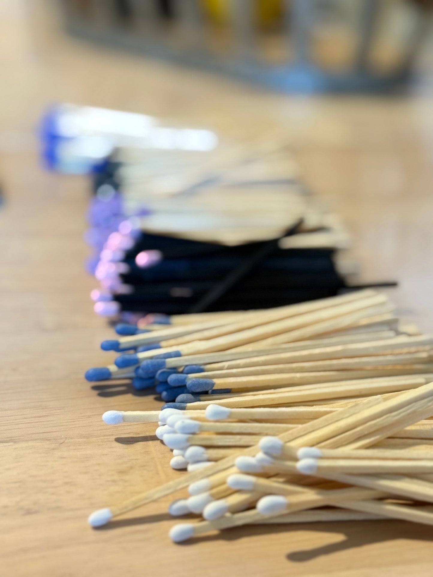Matches in a jar
