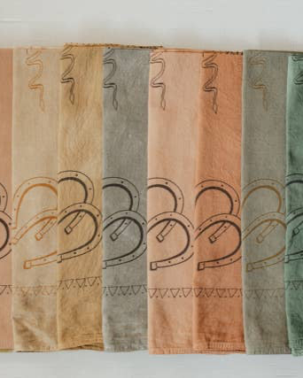 Eloise et moi - Hand dyed Organic cotton Suerte bandana