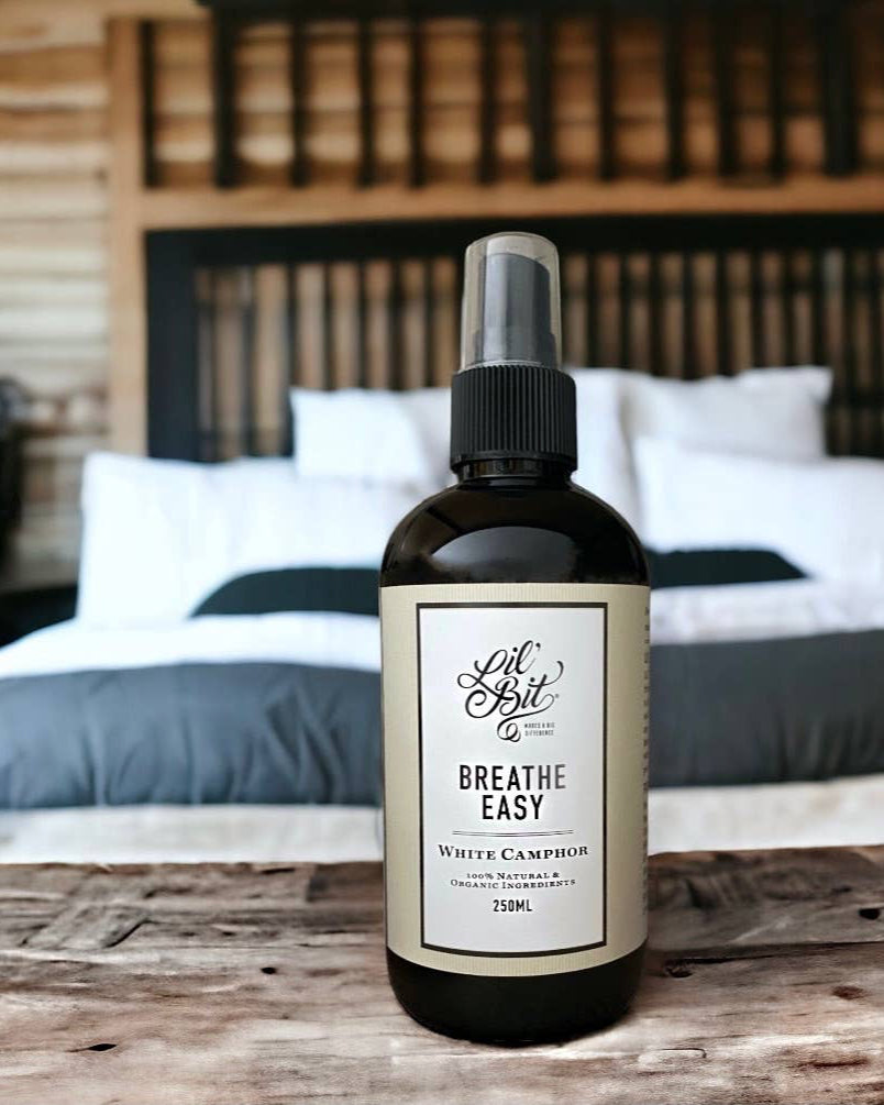 Breathe Easy White Camphor Room/Pillow Spray/Steam Inhalant