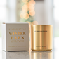 Stable Style - Winter Barn Gold Candle