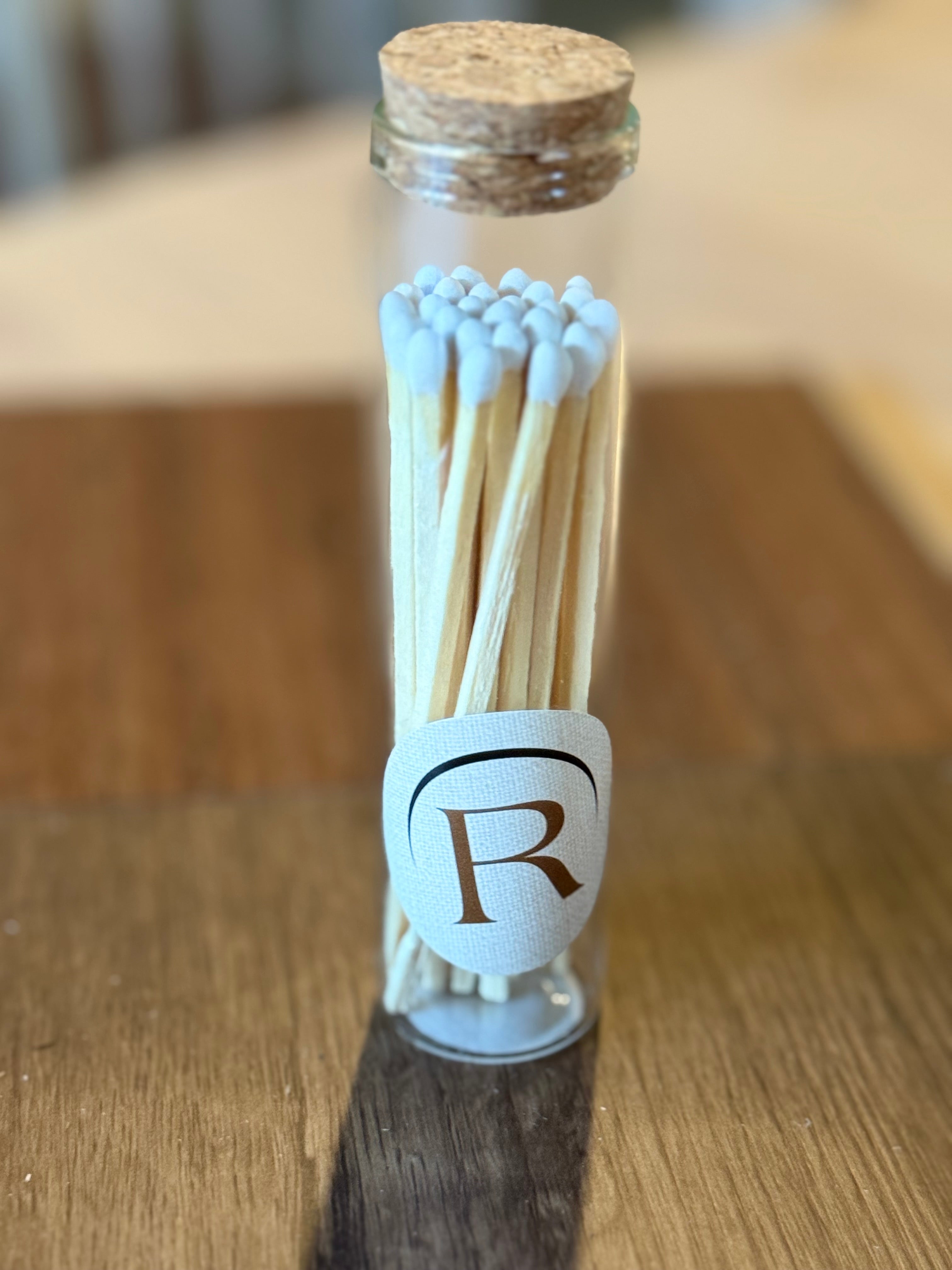 Matches in a jar