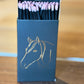 Stable Style - Black Oversized Horse Head Matches