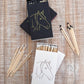 Stable Style - Black Oversized Horse Head Matches