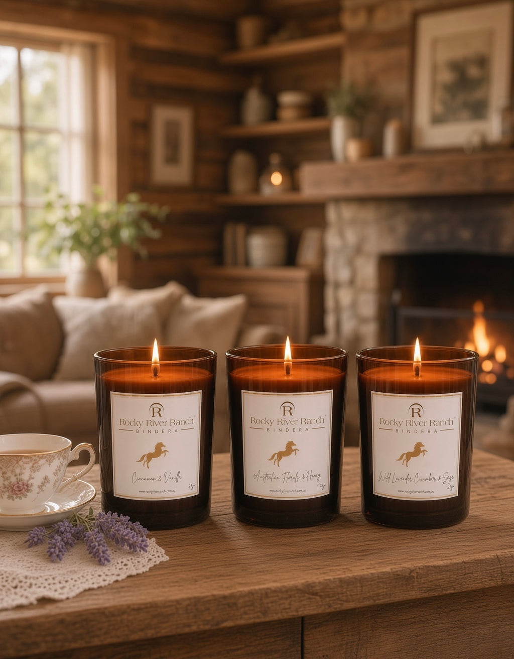 Rocky River Ranch Candle – 285g