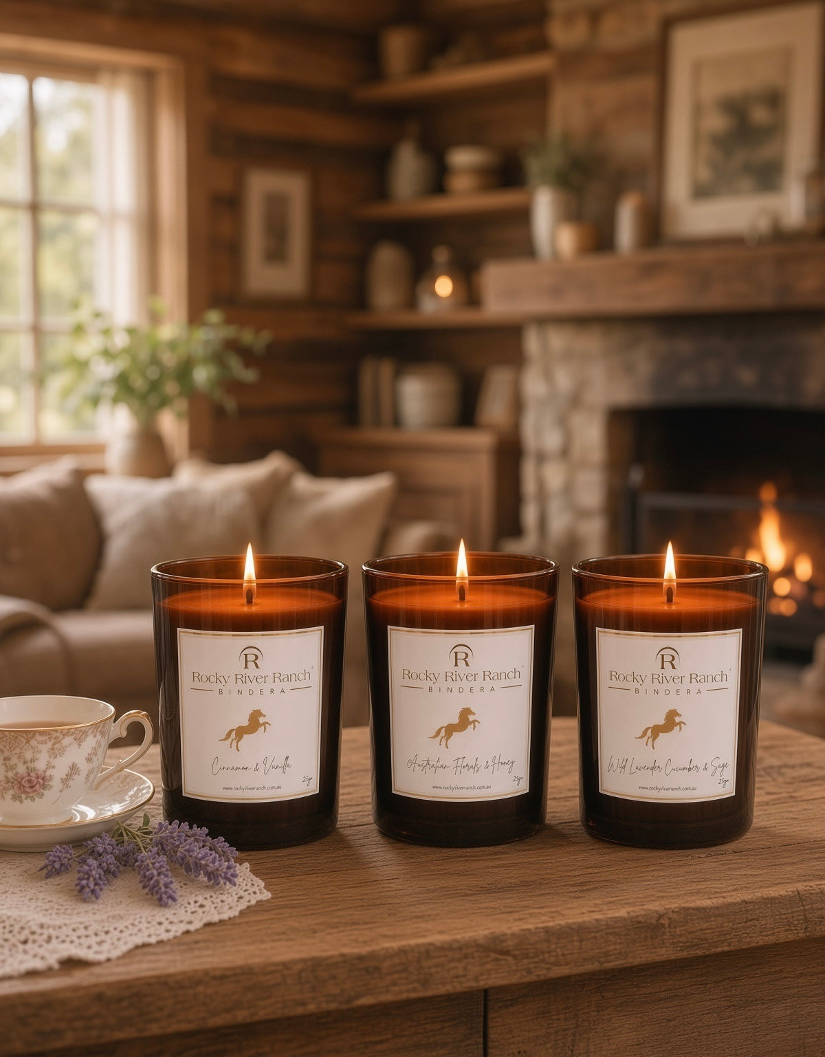 Rocky River Ranch Candle – 285g