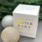 Stable Style - Winter Barn Gold Candle