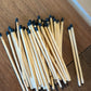 Matches in a jar