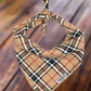 The Worthy Dog - Tan Plaid Bandana 🐶