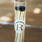 Matches in a jar