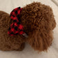 The Worthy Dog - Tan Plaid Bow Tie Small 🐶 🐈‍⬛