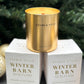 Stable Style - Winter Barn Gold Candle
