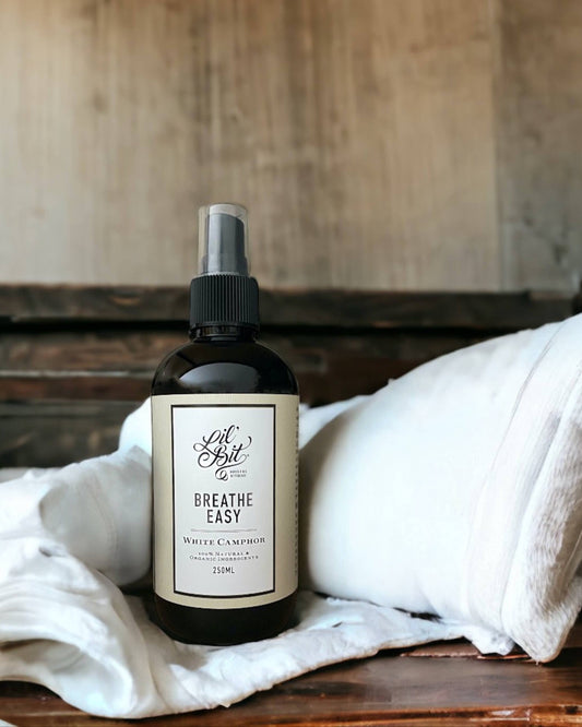Breathe Easy White Camphor Room/Pillow Spray/Steam Inhalant